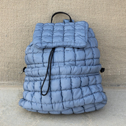 Stevie Quilted Puffer Backpack