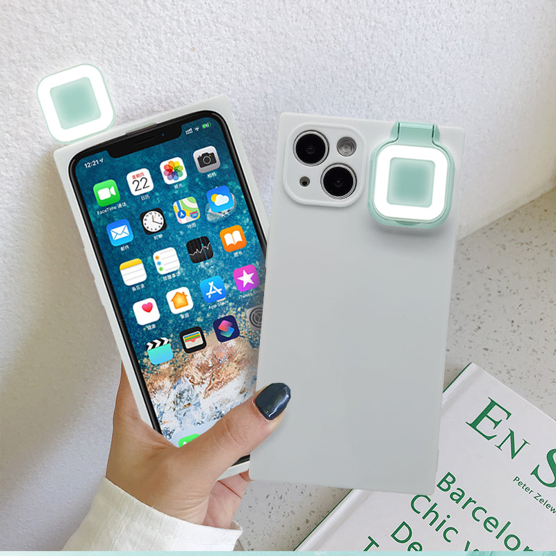 Ring Selfie Flip Light iPhone Case - 3 Colors