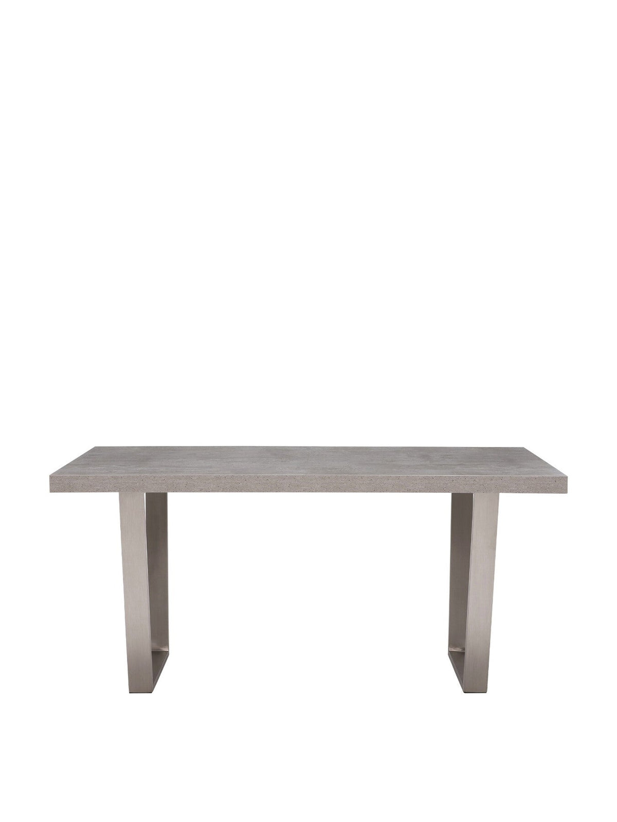 Grey Halmstad Concrete Effect 200cm Dining Table, Seats 4-6