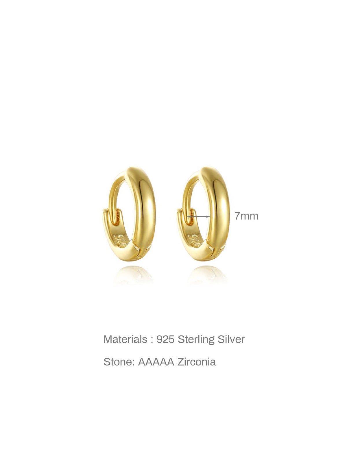KOSINER 925 Sterling Silver Multi-Style Versatile Set