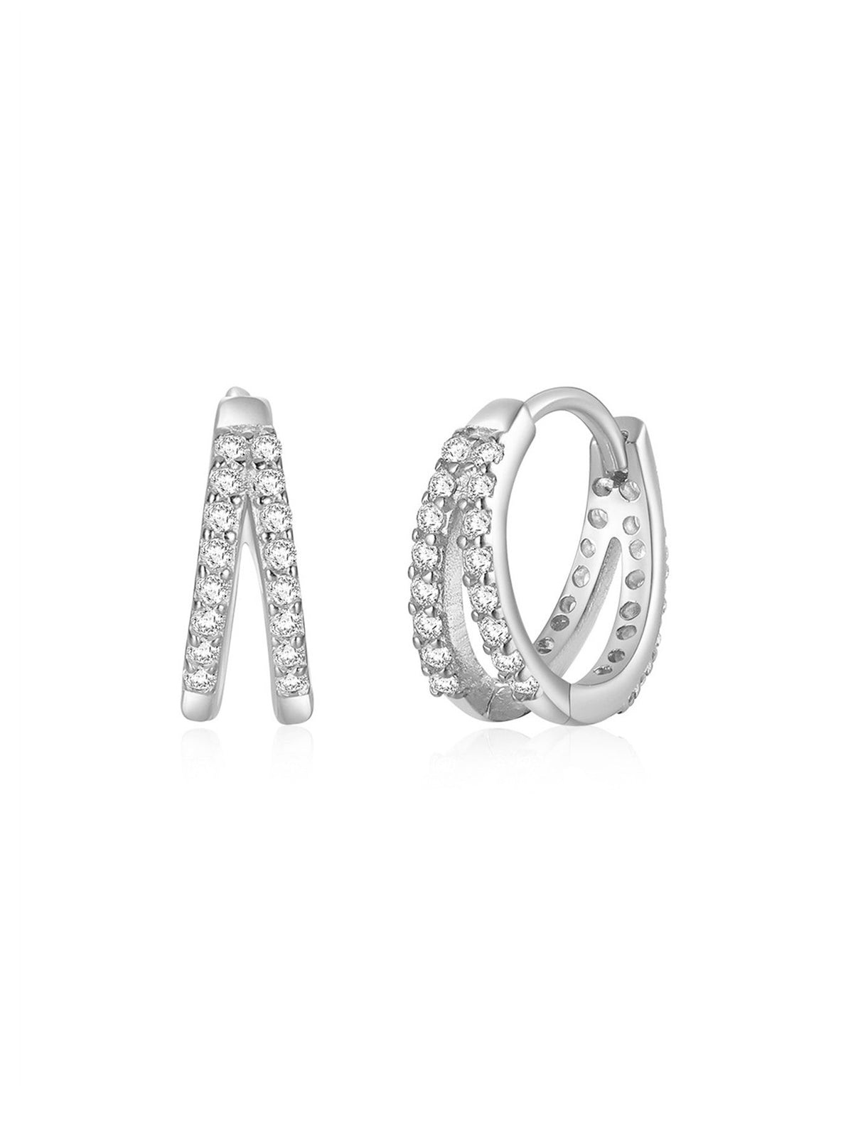 KOSINER 925 Sterling Silver Elegant Multi-Style 2-Piece Set