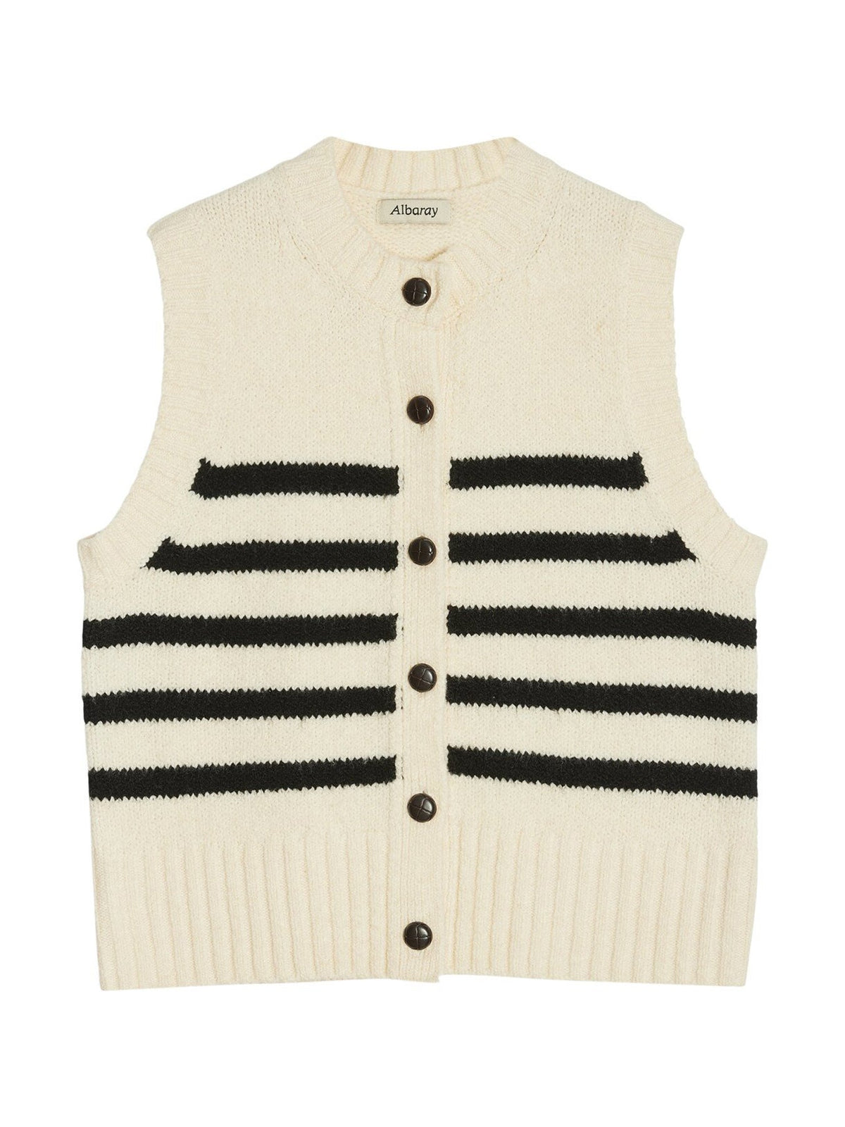 Stripe Button Tank