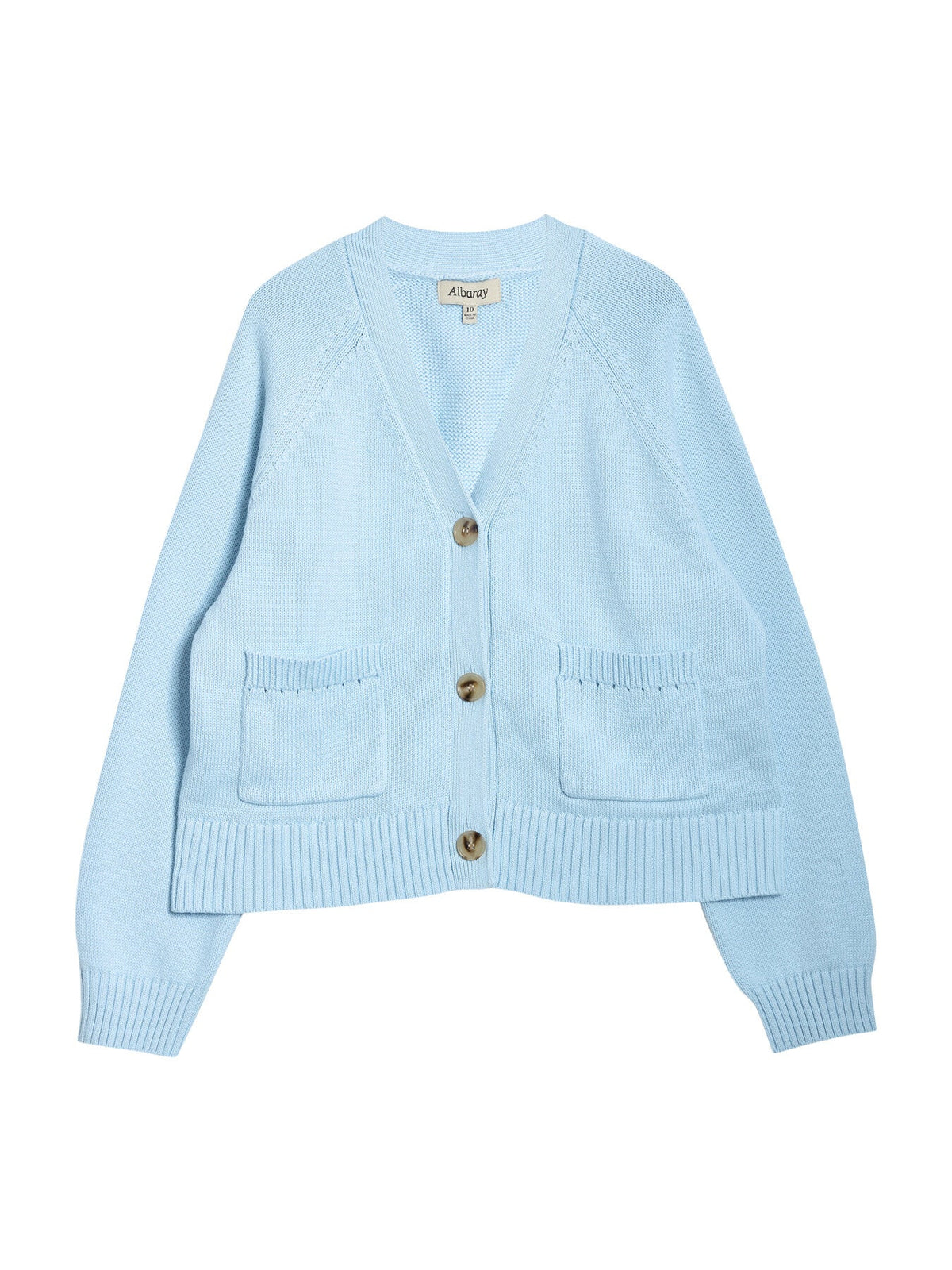 Relaxed V Neck Cardigan