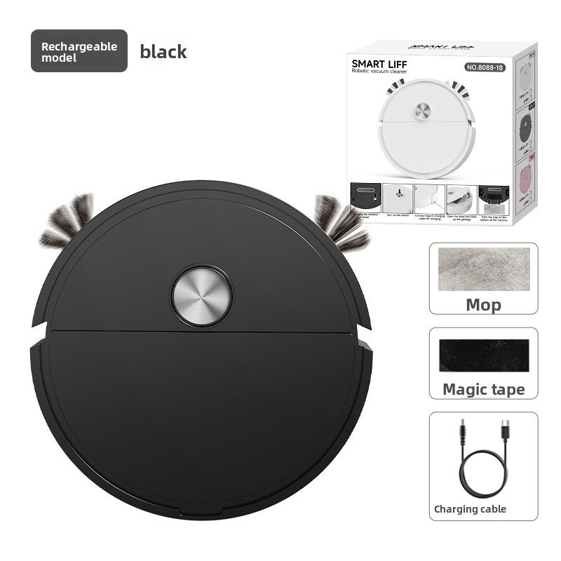 3-in-1 Automatic Robot Vacuum — Sweeps, Suctions & Mops