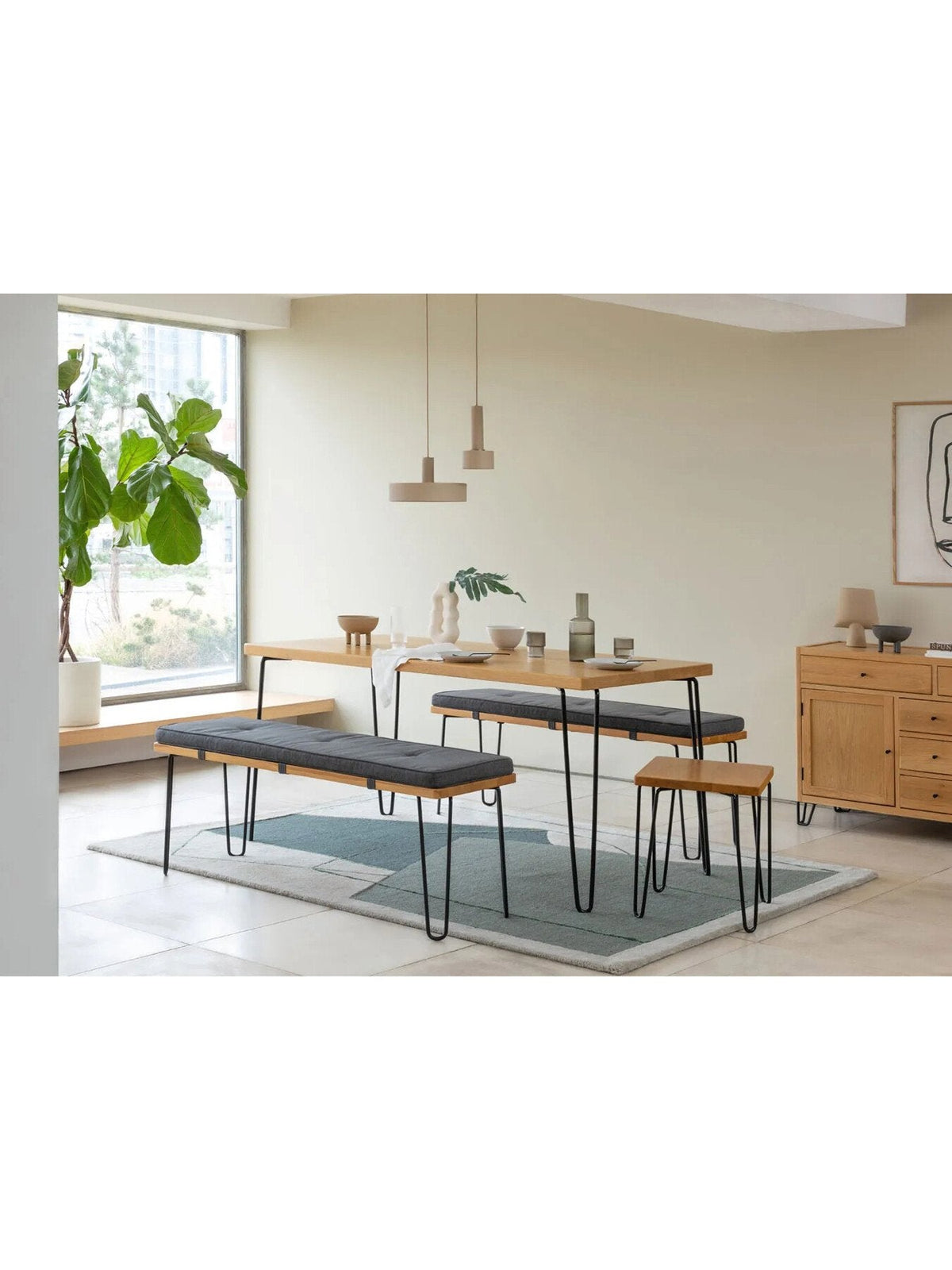 Brunel Dining Table Rectangular Oak