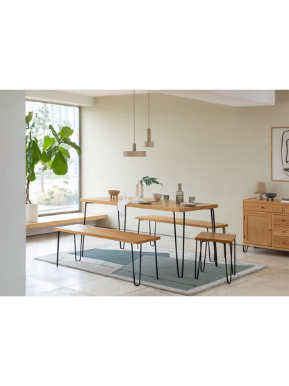 Brunel Dining Table Rectangular Oak