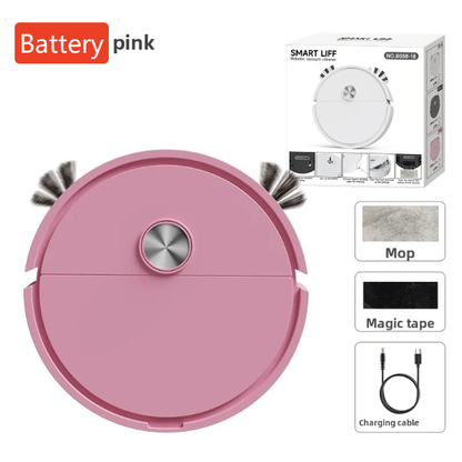 3-in-1 Automatic Robot Vacuum — Sweeps, Suctions & Mops