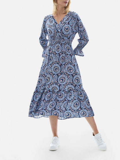 Tiered Midi Dress