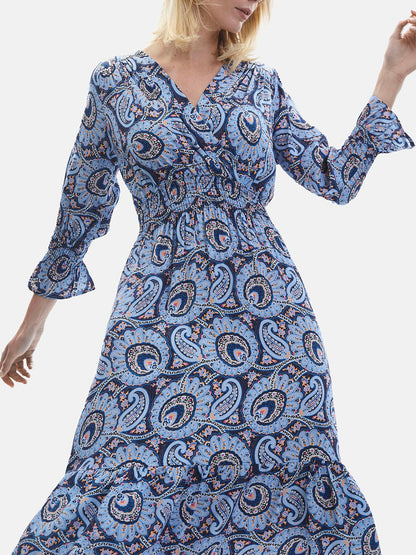 Tiered Midi Dress