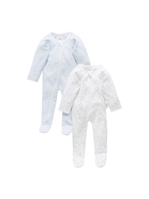 2 Pack Zip Growsuit