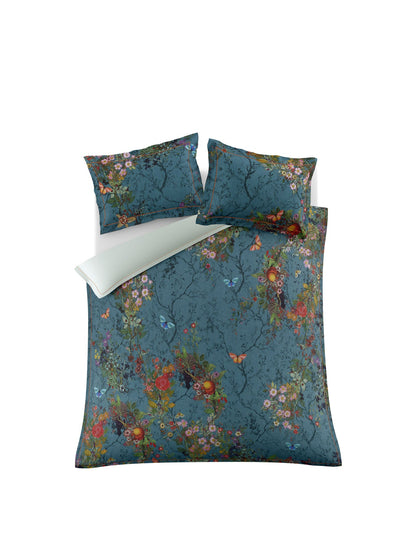 Bloomsbury Garden Duvet Cover Set Blue