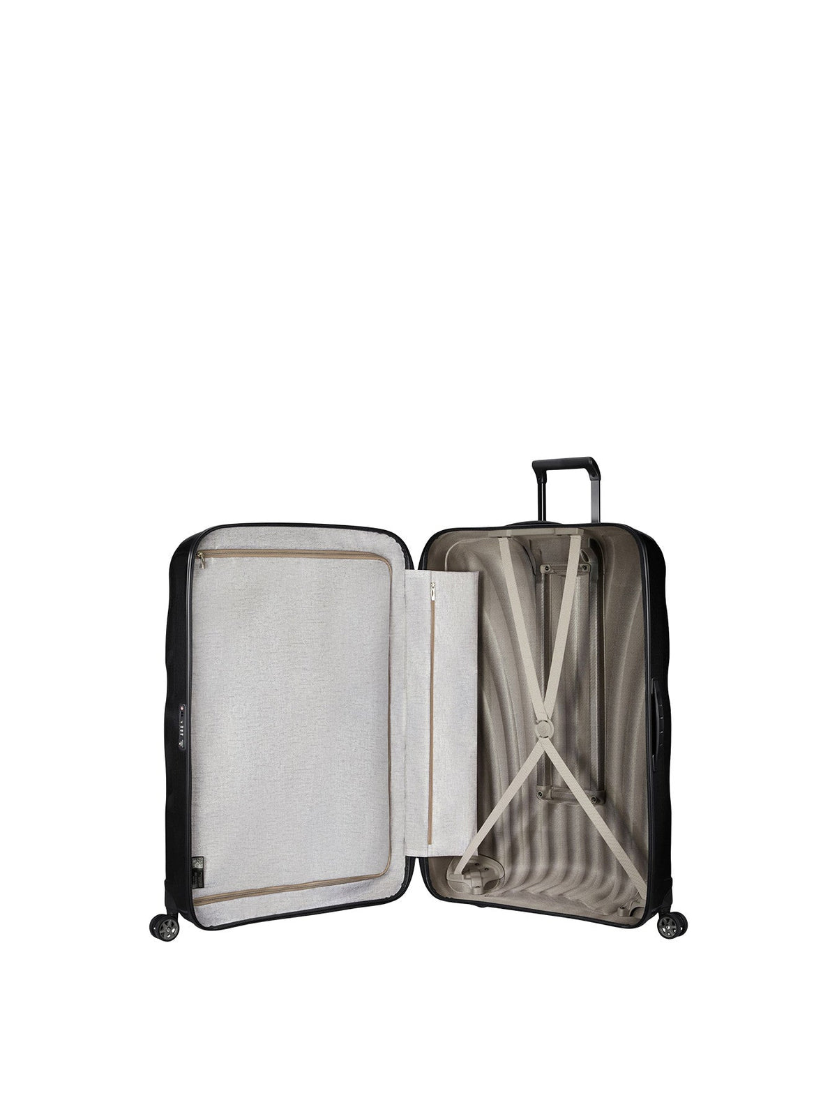 Samsonite C Lite Spinner 4 Wheel 86cm Suitcase Black