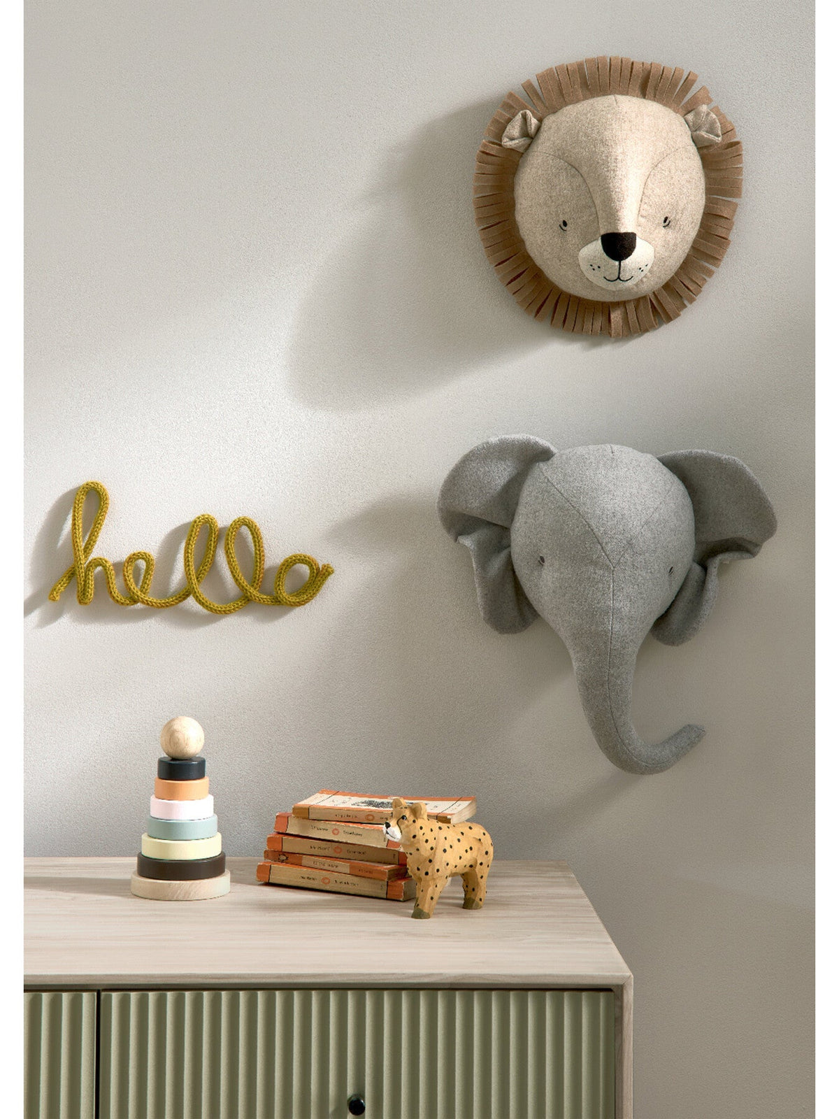 Born to be Wild - Elephant Head Wall Art