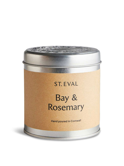 Bay and Rosemary Tin Candle