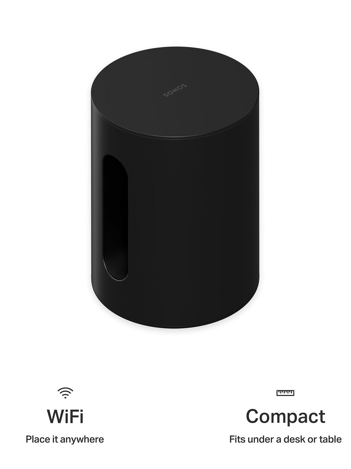 Sonos Sub Mini Wireless Subwoofer Black
