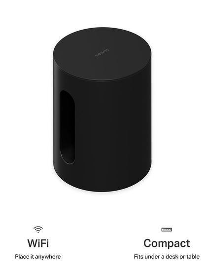 Sonos Sub Mini Wireless Subwoofer Black