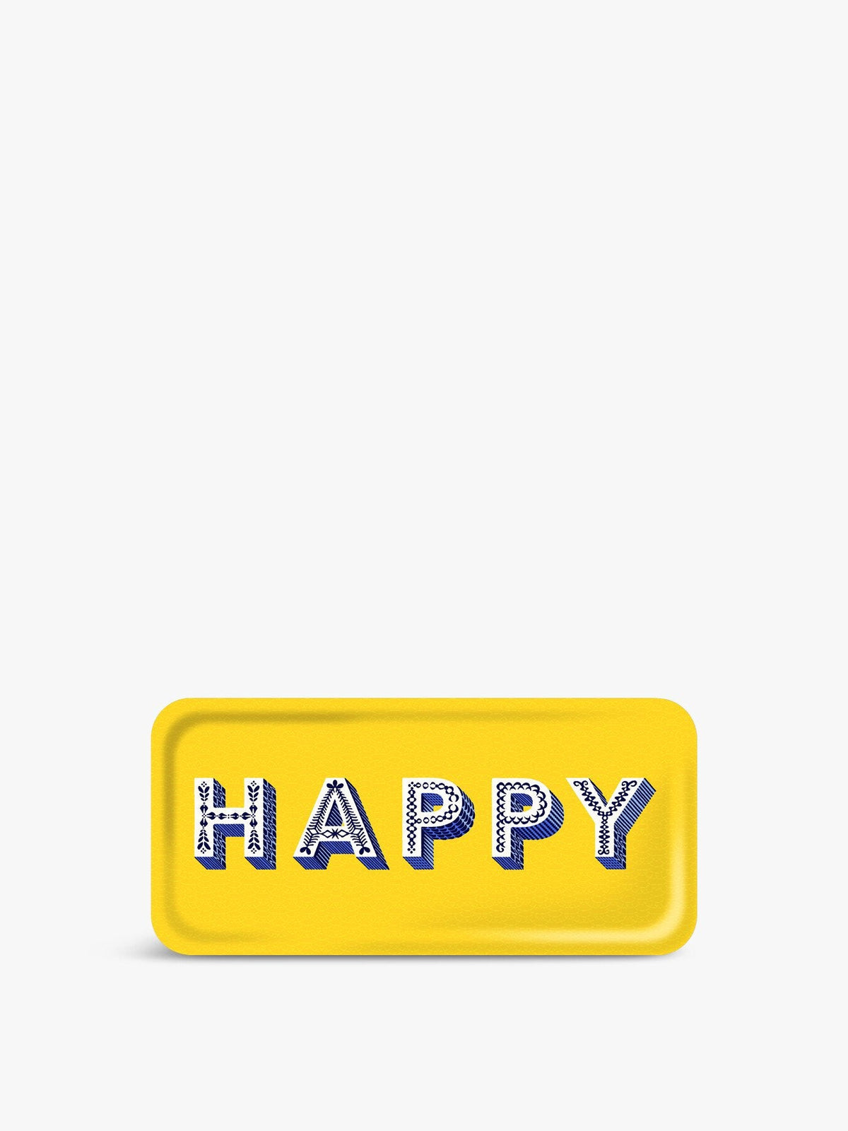Happy Rectangle Tray
