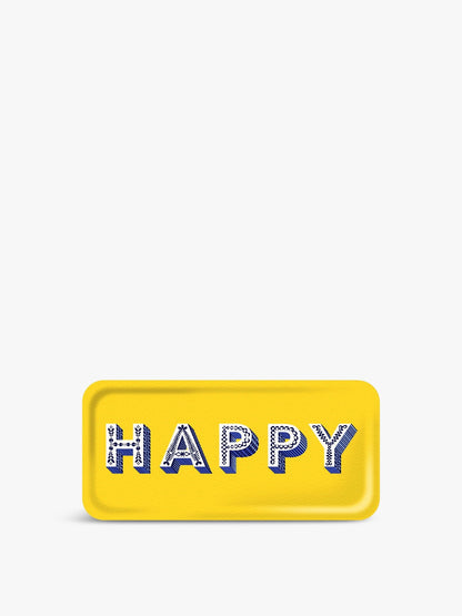 Happy Rectangle Tray