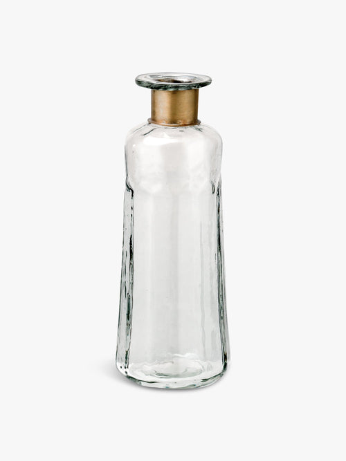 Chara Large Hammered Bottle Decorative