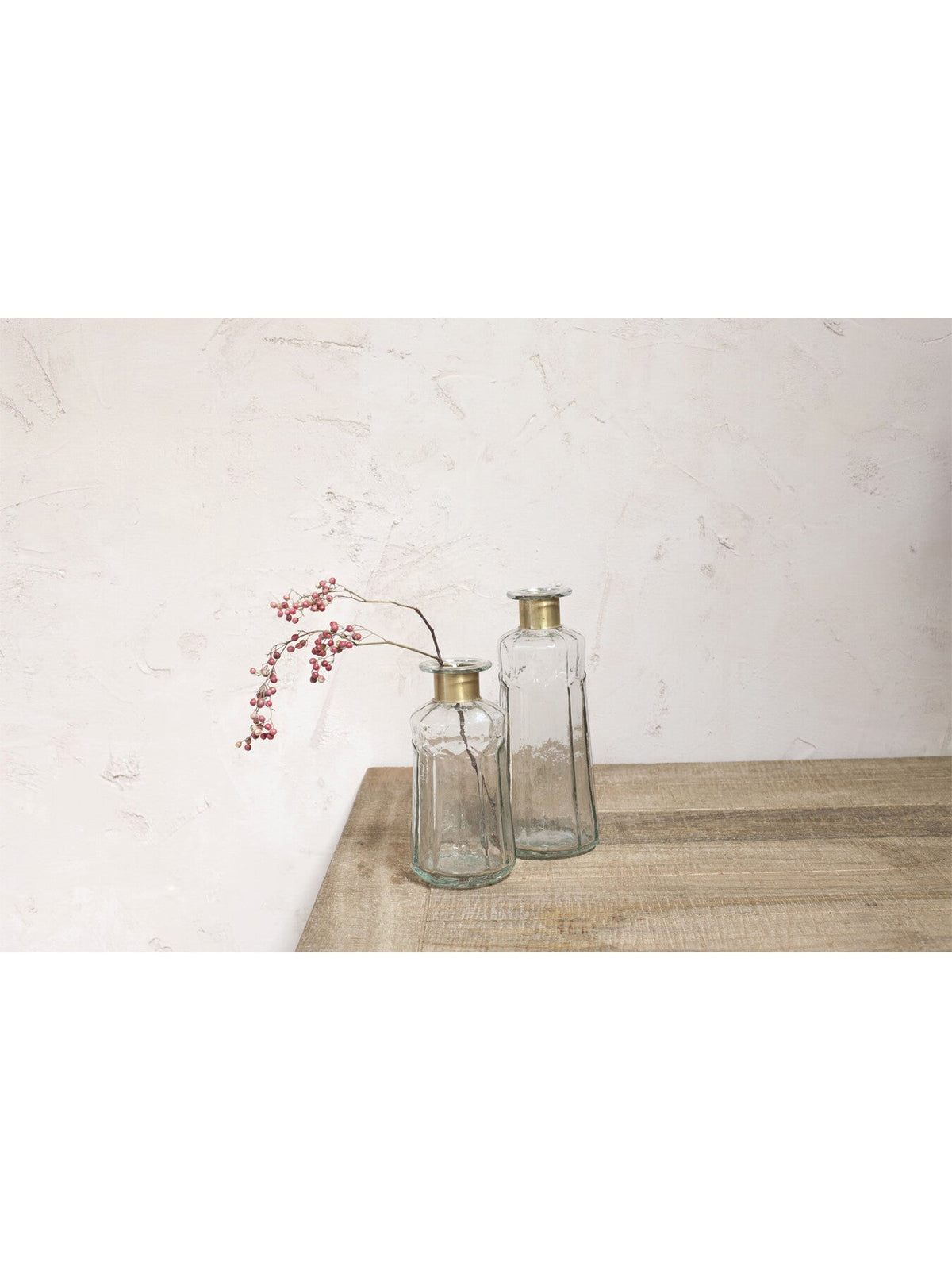 Chara Large Hammered Bottle Decorative