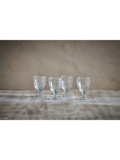 Yala Hammered Wine Glass Set of 4