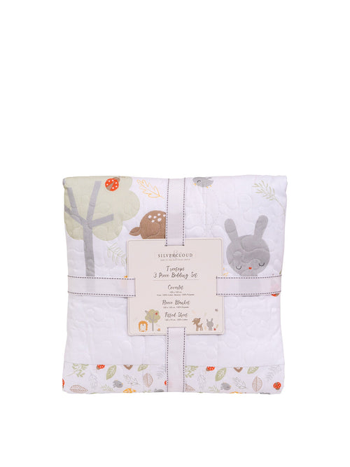 Treetops 3 Piece Bedding Set