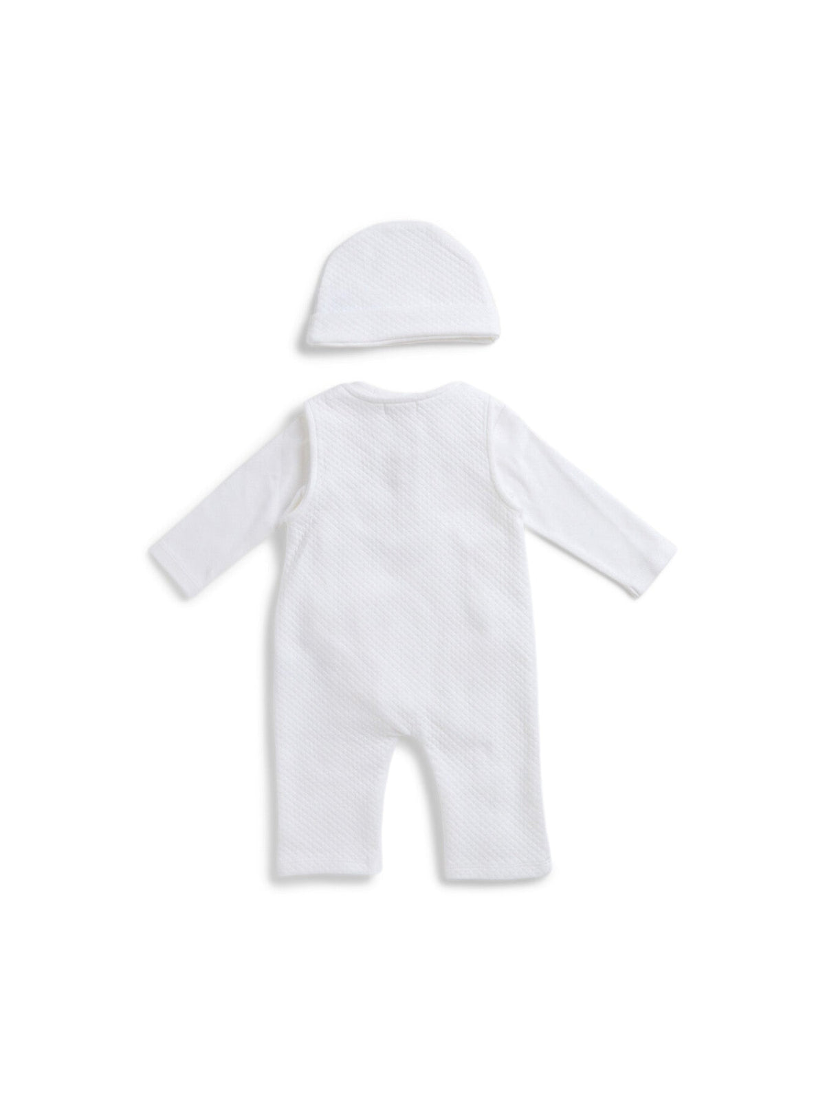 Quilted Body Dungaree and Hat