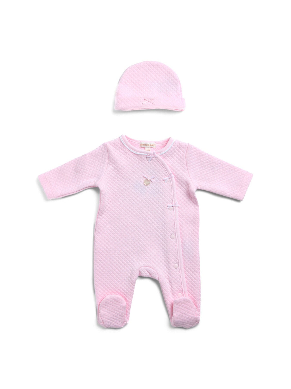 Quilted babygrow