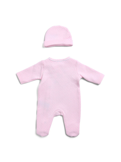 Quilted babygrow