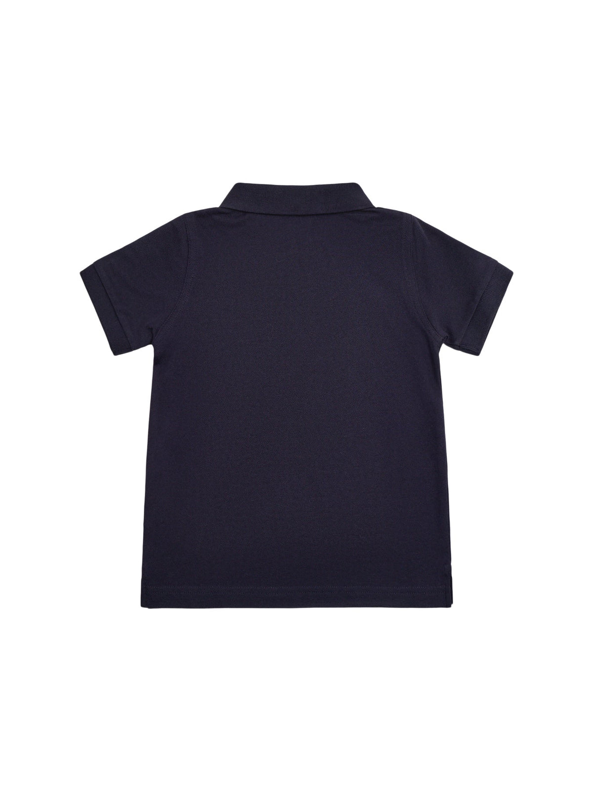 Shield Short-Sleeved Piqué Polo Shirt - Evening Blue