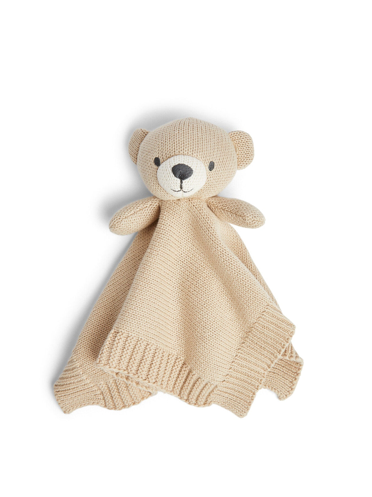 Knitted Bear Comforter