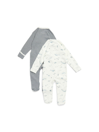 2 Pack Zip Growsuit
