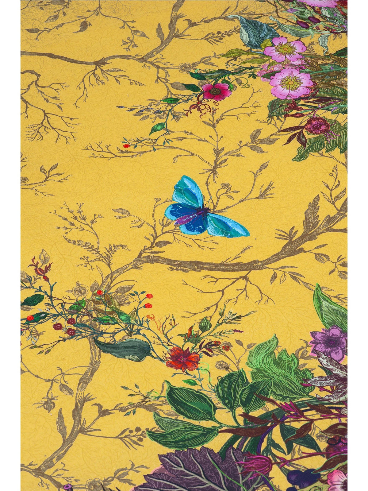Bloomsbury Garden Duvet Cover Set Yellow
