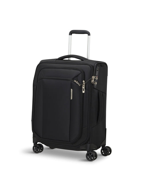 Samsonite Repsark Spinner 4 Wheel 55cm Expandable Suitcase Ozone Black