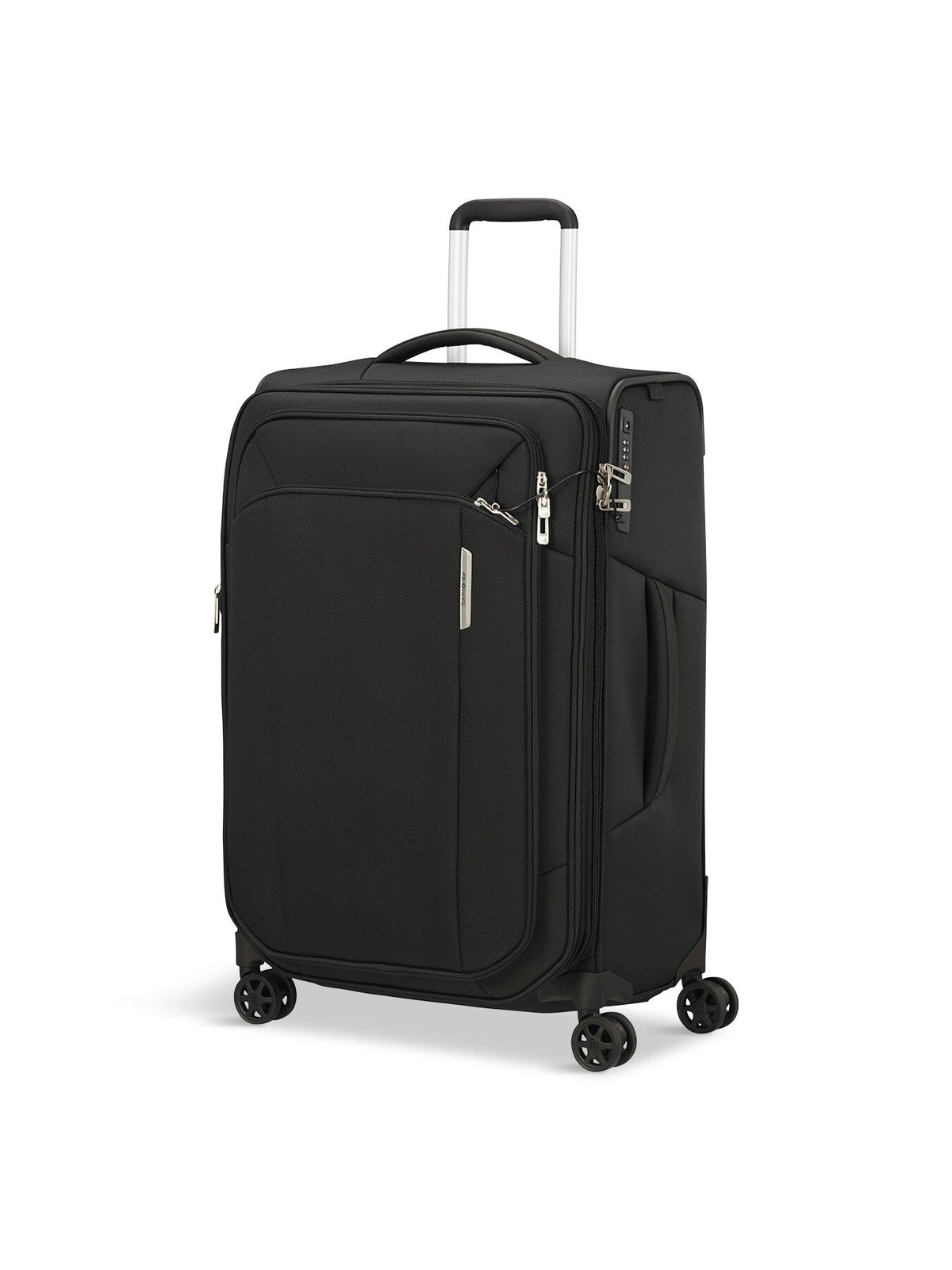 Samsonite Repsark Spinner 4 Wheel 67cm Expandable Suitcase Ozone Black