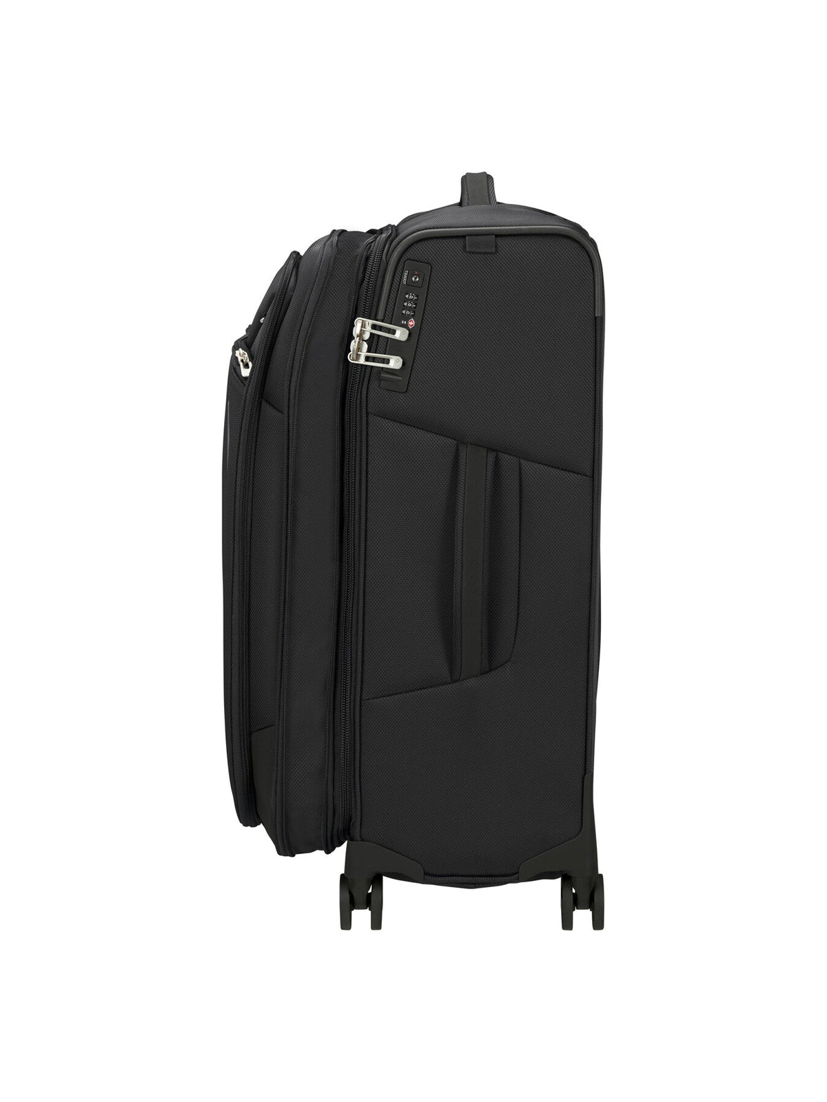 Samsonite Repsark Spinner 4 Wheel 67cm Expandable Suitcase Ozone Black