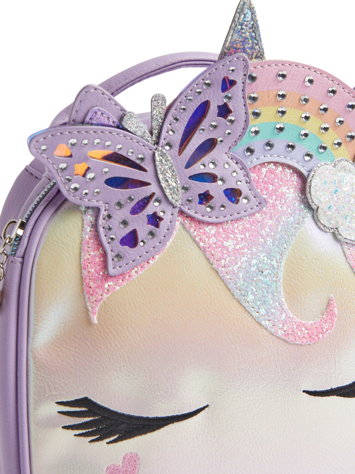 Gwen Butterfly Rainbow Crown Lunch Bag
