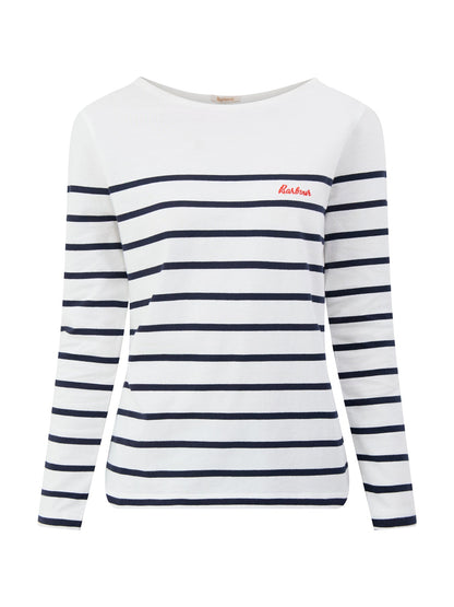Barbour Bradley Top  White