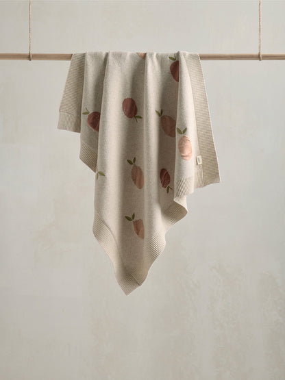 Knitted Blanket Fruit