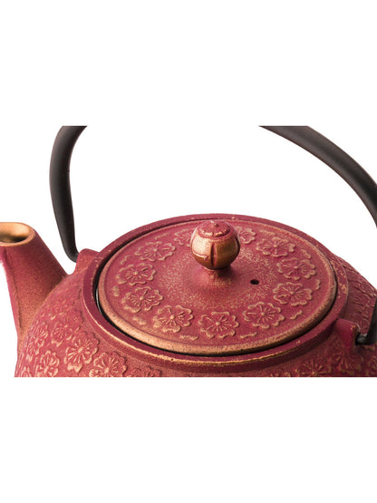 Shanghai Design Cast Iron Teapot with 2 Cups Gift Set