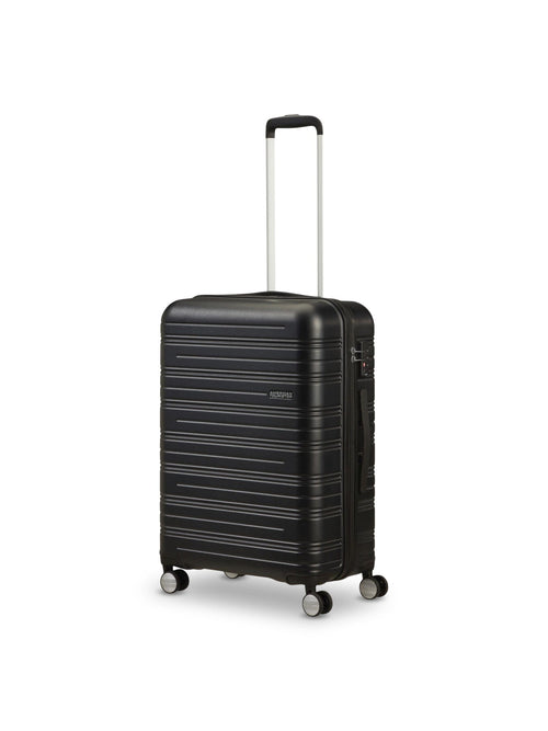 American Tourister High Turn Spinner 67cm Suitcase Matt Black