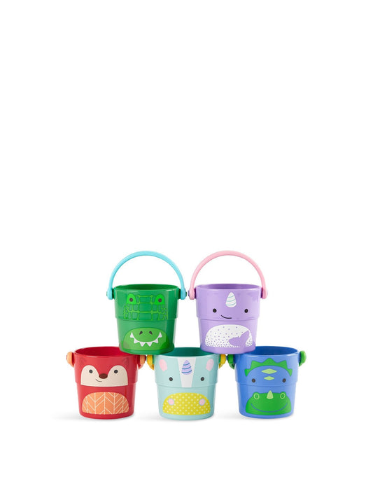 Zoo Stack and Pour Bucket Set
