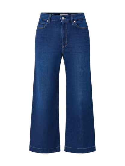Anessa Crop Wide Leg Jeans Blue