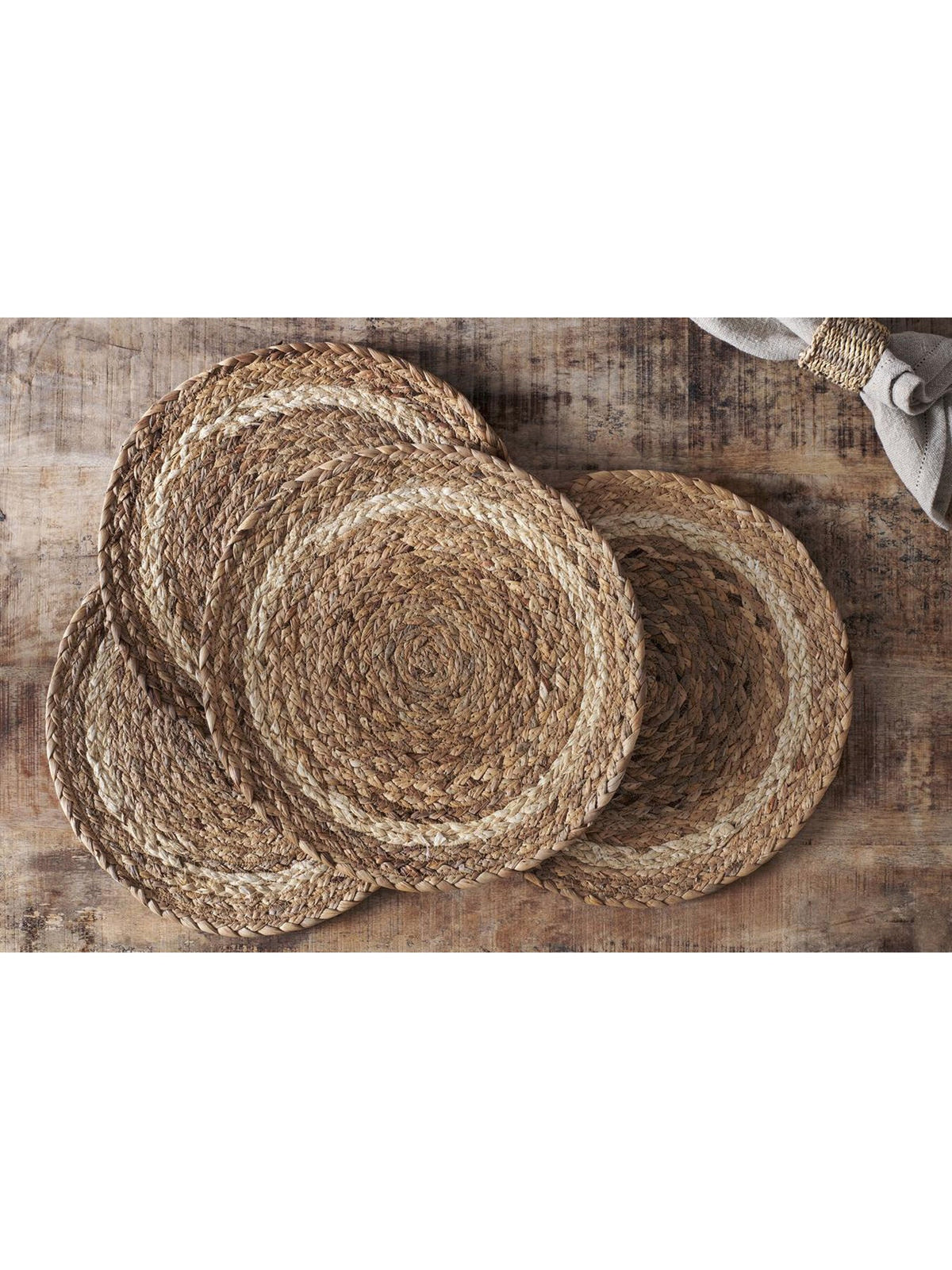Lam Round Tablemats Set of 4