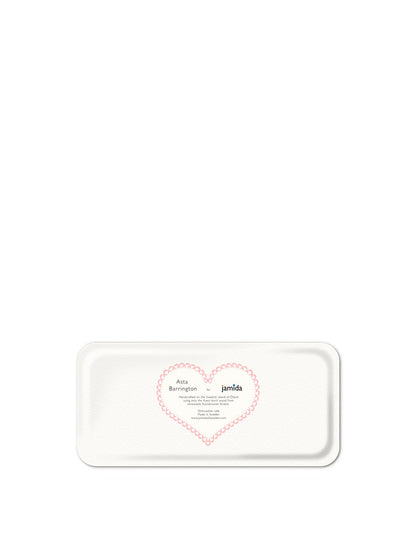 Rose Pink Small Rectangular Tray