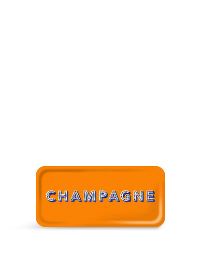 Champagne Satsuma Orange Small Rectangular Tray