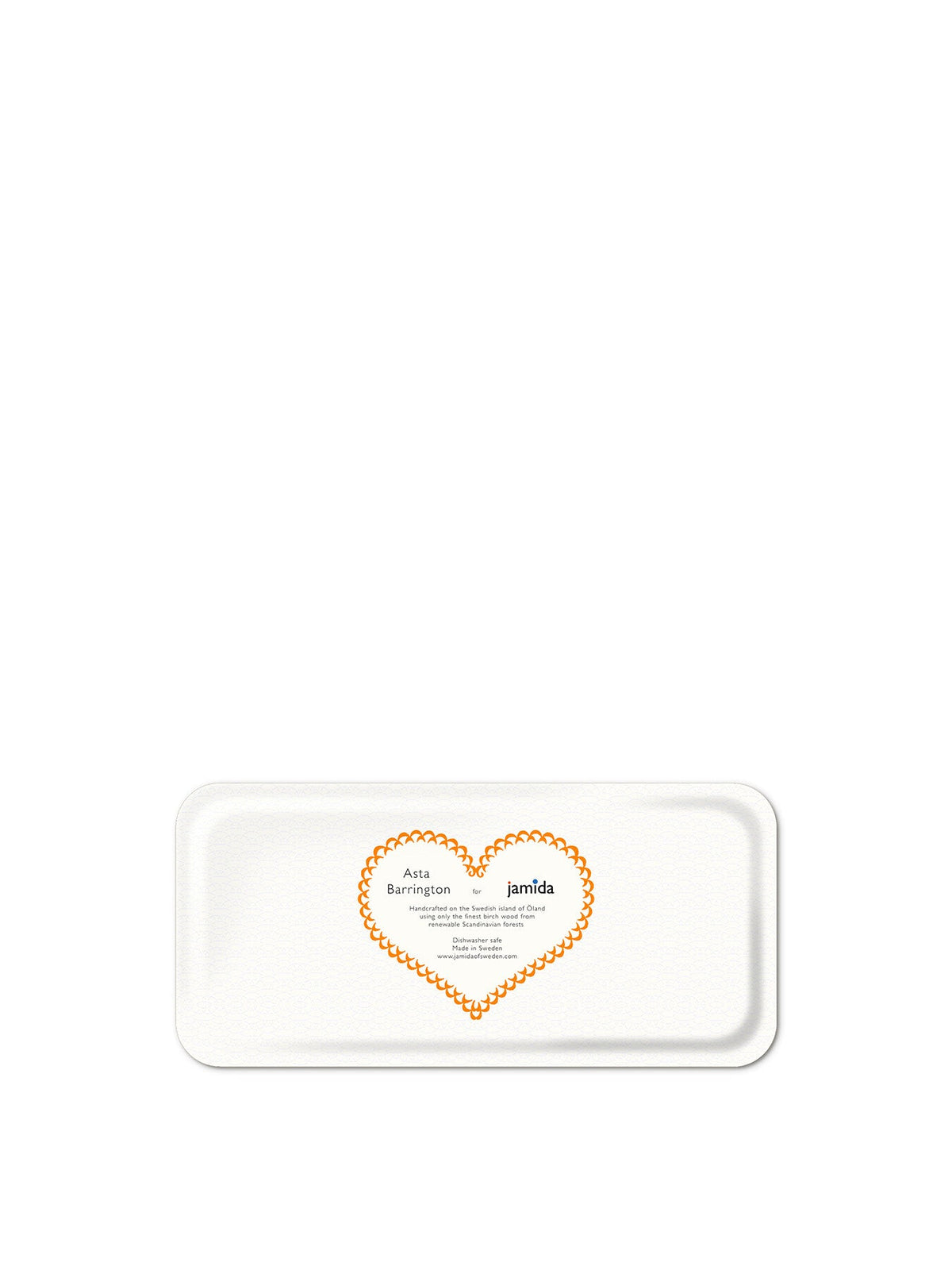 Champagne Satsuma Orange Small Rectangular Tray