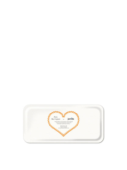 Champagne Satsuma Orange Small Rectangular Tray
