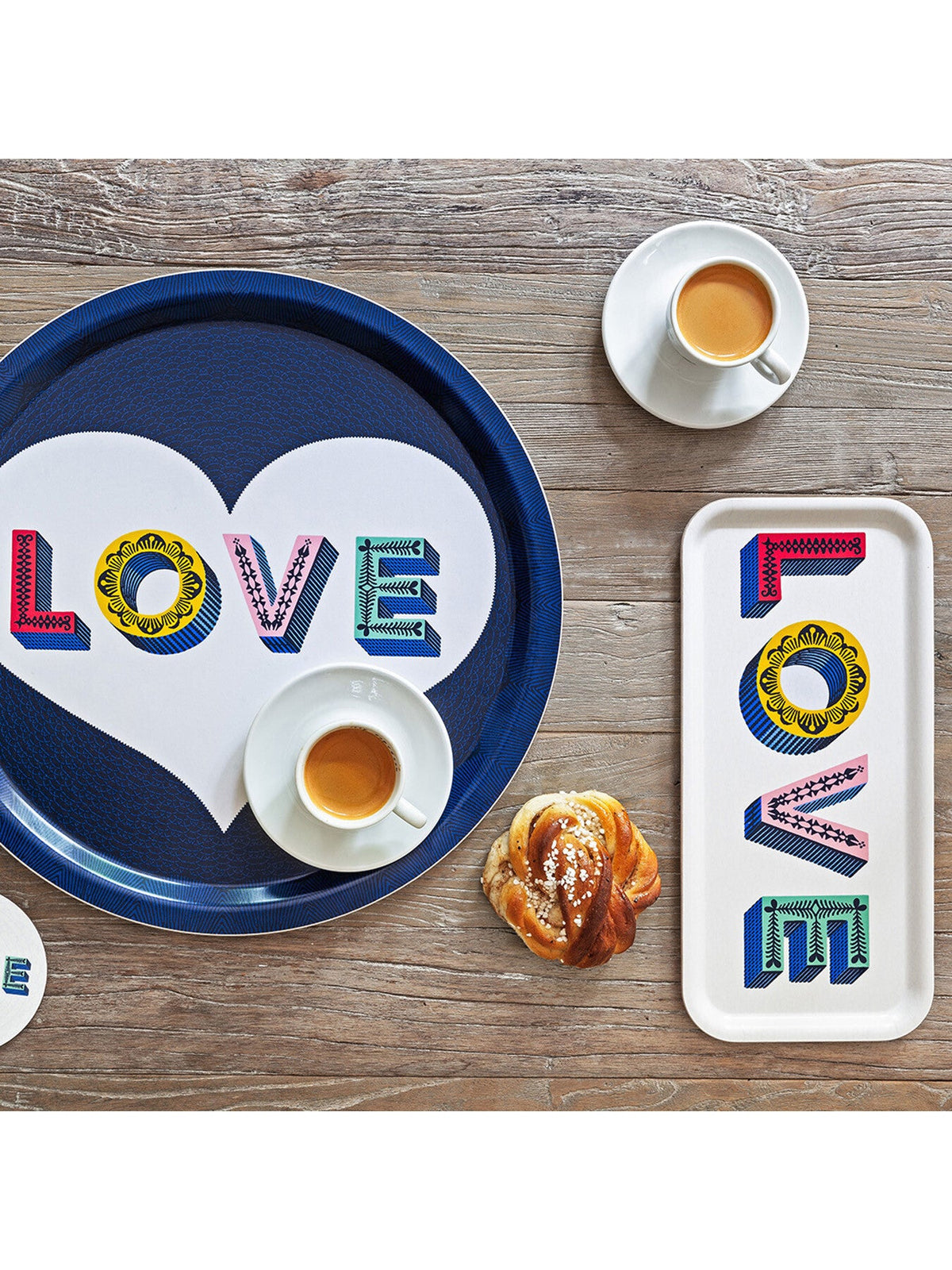 Love Multi Small Rectangular Tray