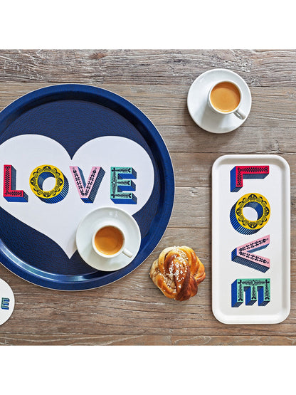 Love Multi Small Rectangular Tray